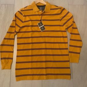 NEW Mens Haggar Long Sleeve Collar Shirt